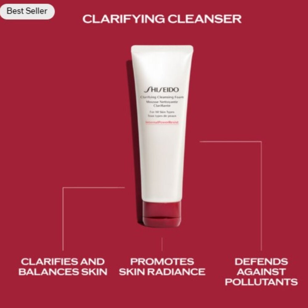 Shiseido Clarifying Cleansing Foam 2 Pack - Picture 3 of 8